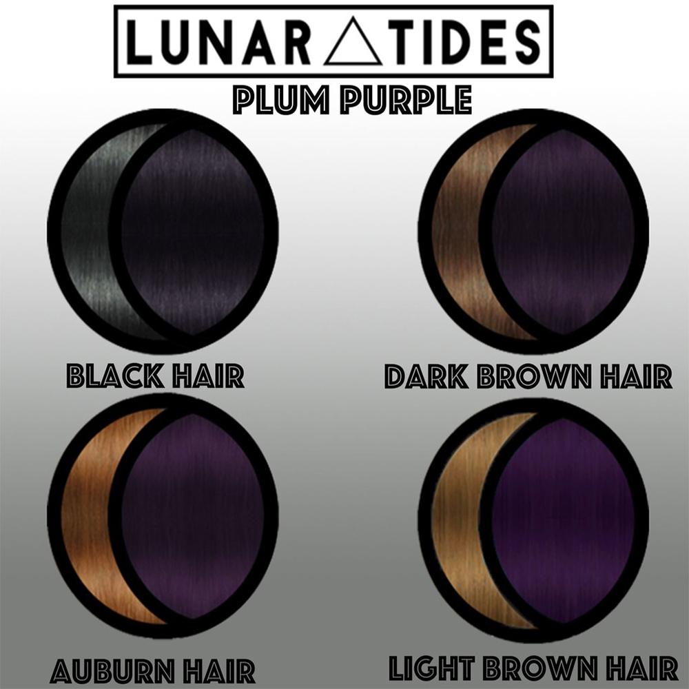 Plum purple lunar tides