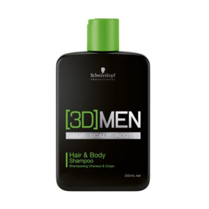 Шампунь для волос и тела Schwarzkopf Professional, [3D]MEN, Hair&Body Shampoo 250 мл