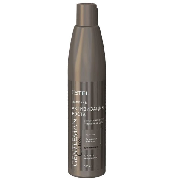 Estel Curex Gentleman Шампунь-активизация роста для всех типов волос, 300 мл