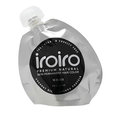 Краска для волос Iroiro 10 Black 118 мл