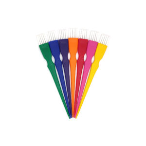 Кисти для окрашивания разноцветные Kitmix S набор 7 шт