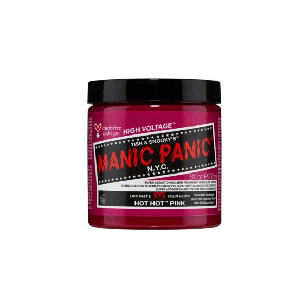Краска для волос Manic Panic Hot Hot Pink Classic 237 мл