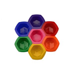 Соединяющиеся миски для смешивания краски Kitmix (7 штук)